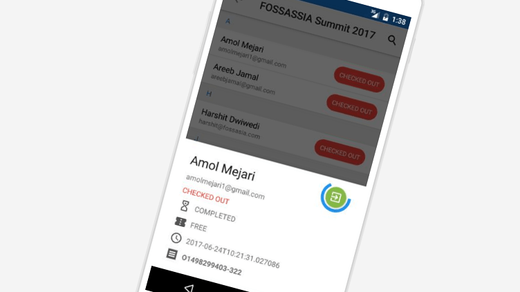 Open Event Organizer App