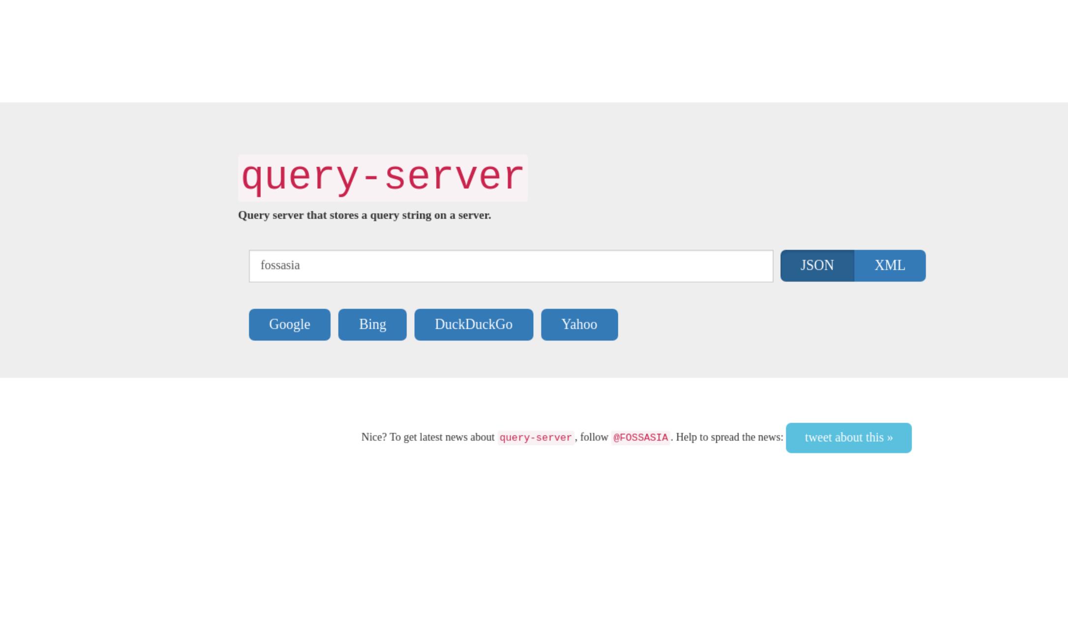 query-server